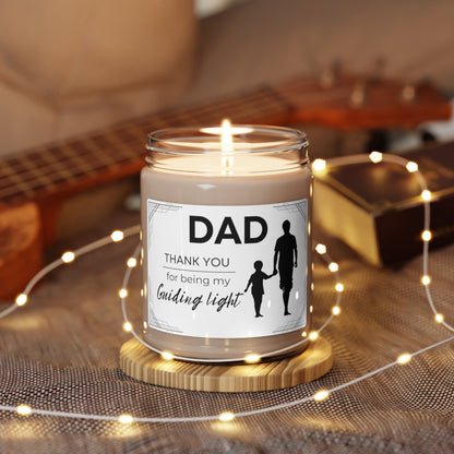 Dad Gift From Son Sentimental Gift Dad Candle Dad Gift from Kids Step Dad Gift Scented Soy Candle For Fathers