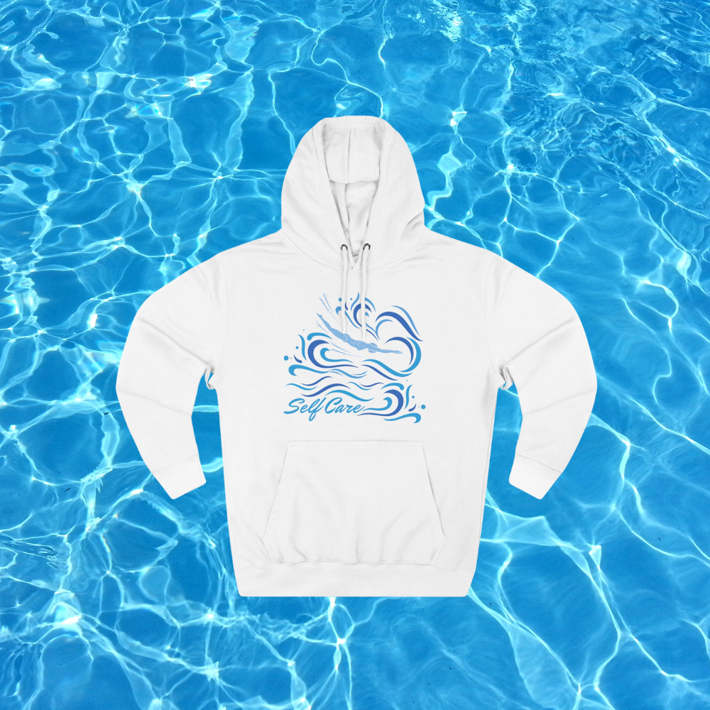 Swimmer Hooded Sweatshirt Swimmer Self Care Shirt Swimmer Gift Hooded Swim Sport Sweatshirt Swimmer Hoodie Gift For Her Swimming Sweatshirt