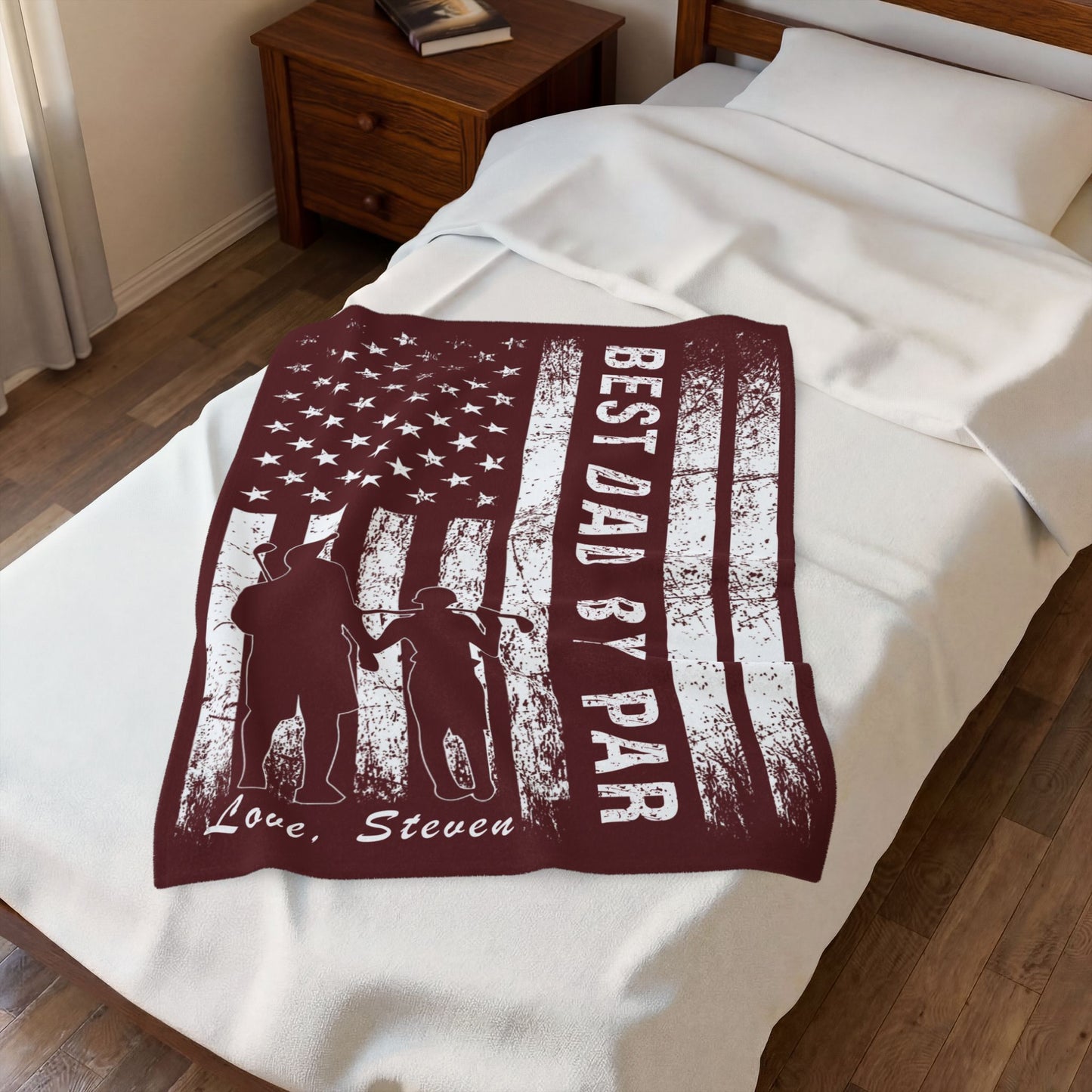 Best by Par Personalized Golf Blanket