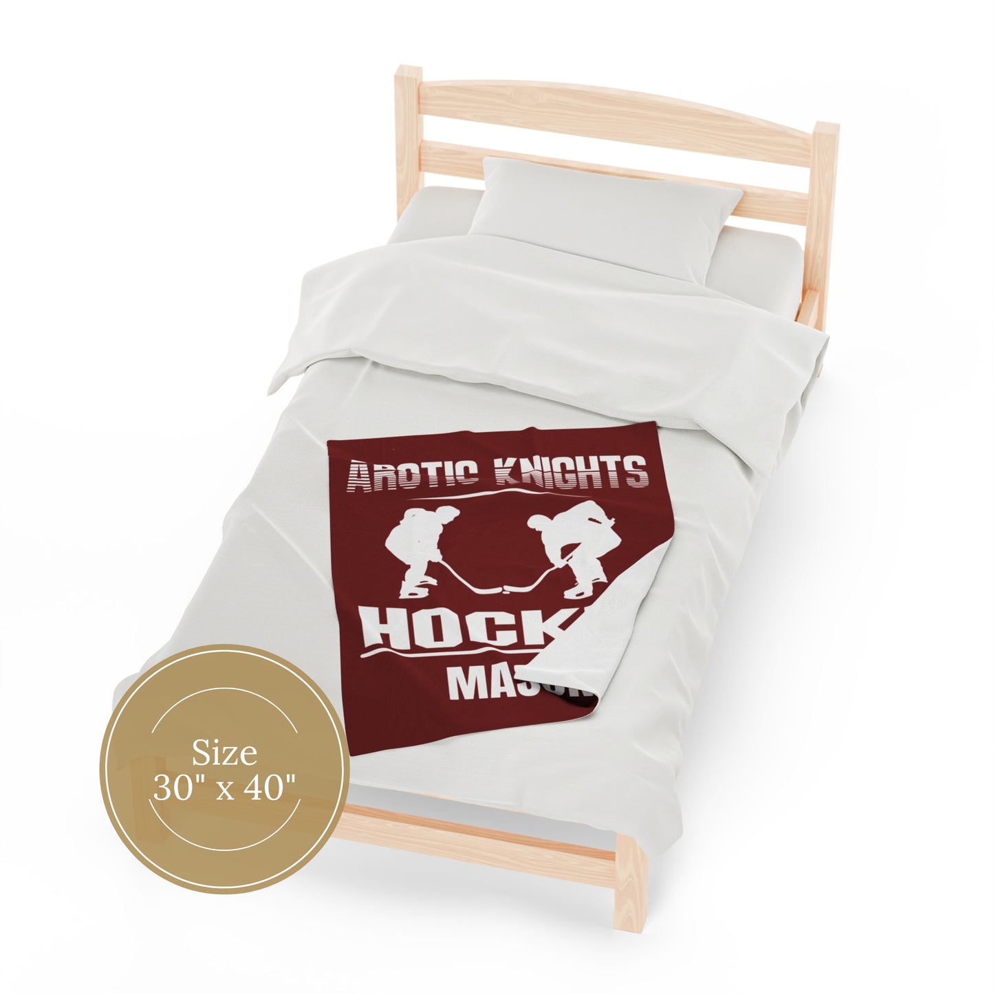 Personalized Hockey Blanket Custom Hockey Team Gift