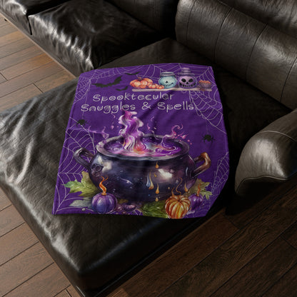 Halloween Blanket Spooky Movie Night Blanket