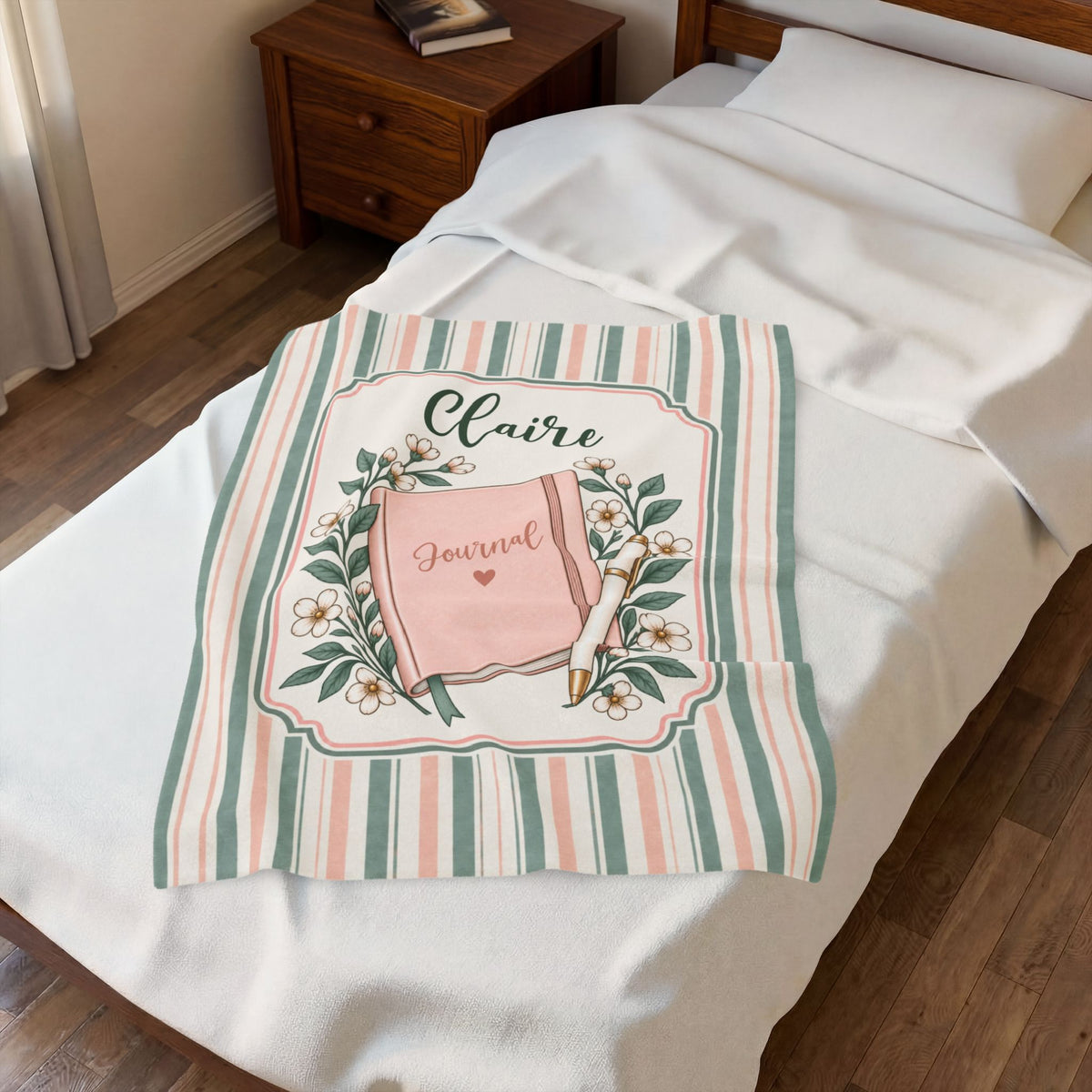 Personalized Journaling Blanket