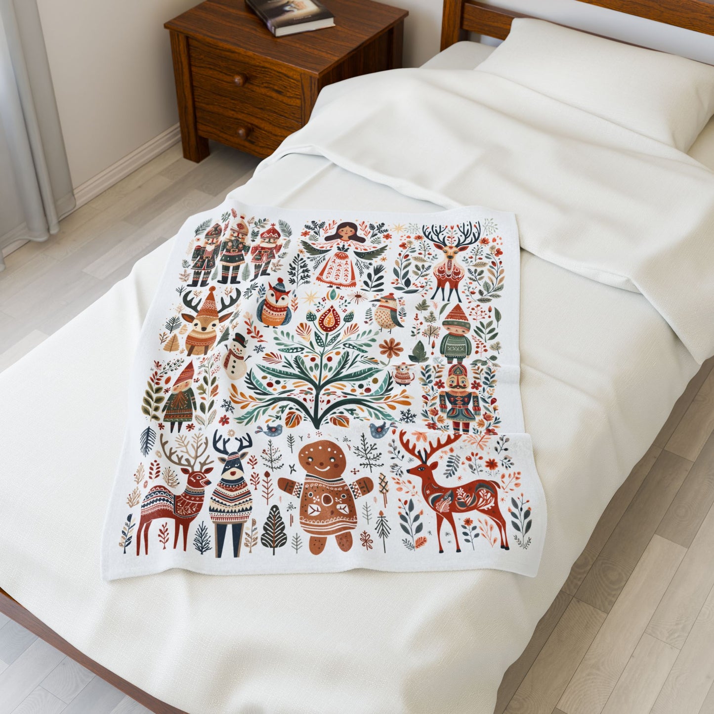 Scandinavian Christmas Blanket
