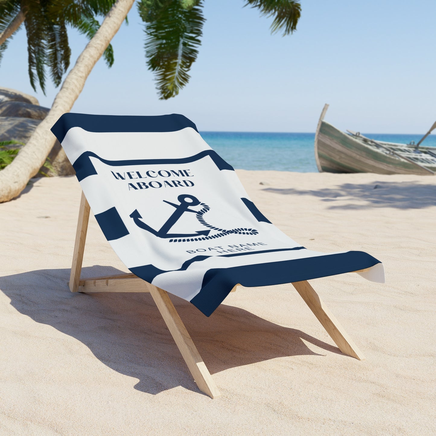 Custom Boat Towel