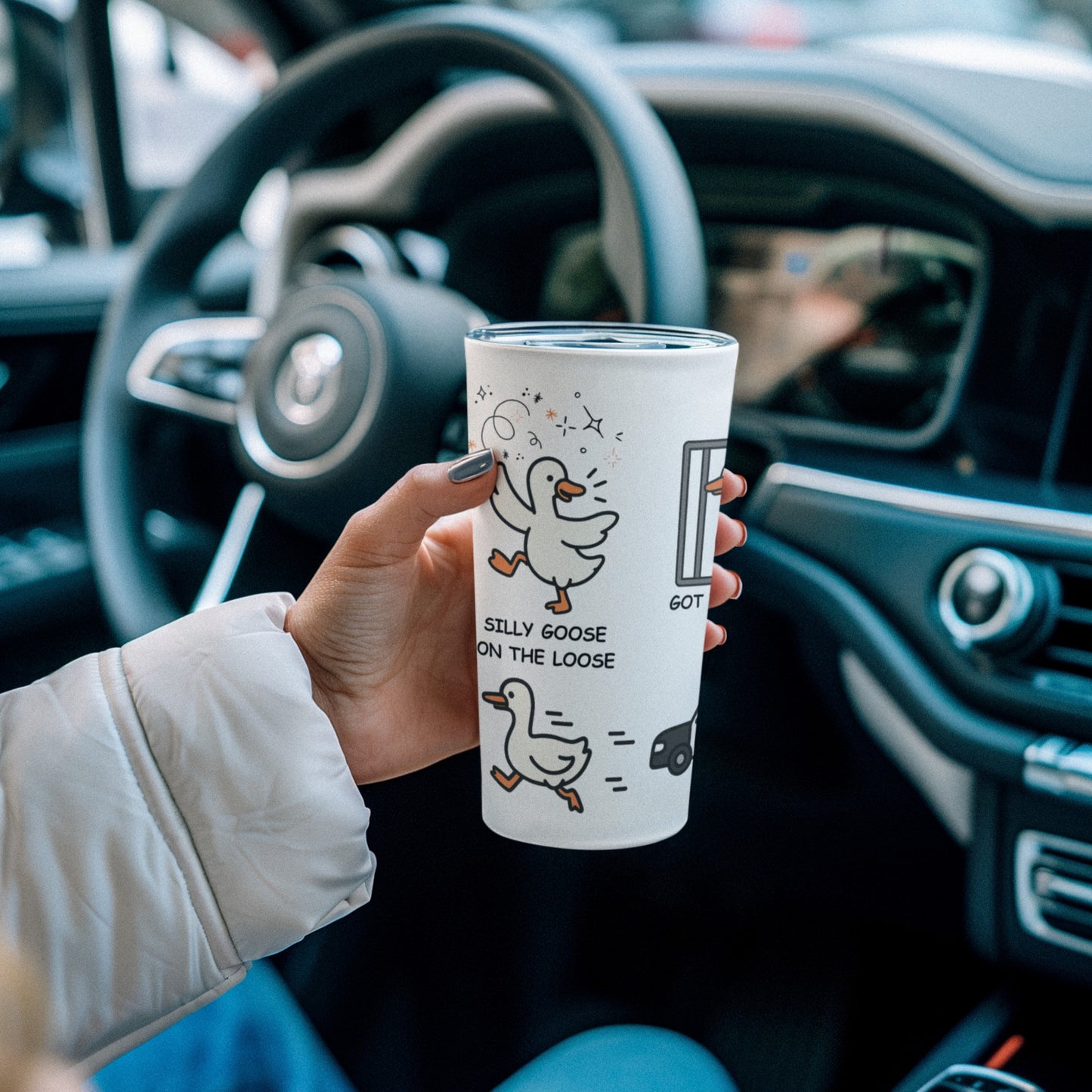 Silly Goose Got Too Silly 20oz Tumbler