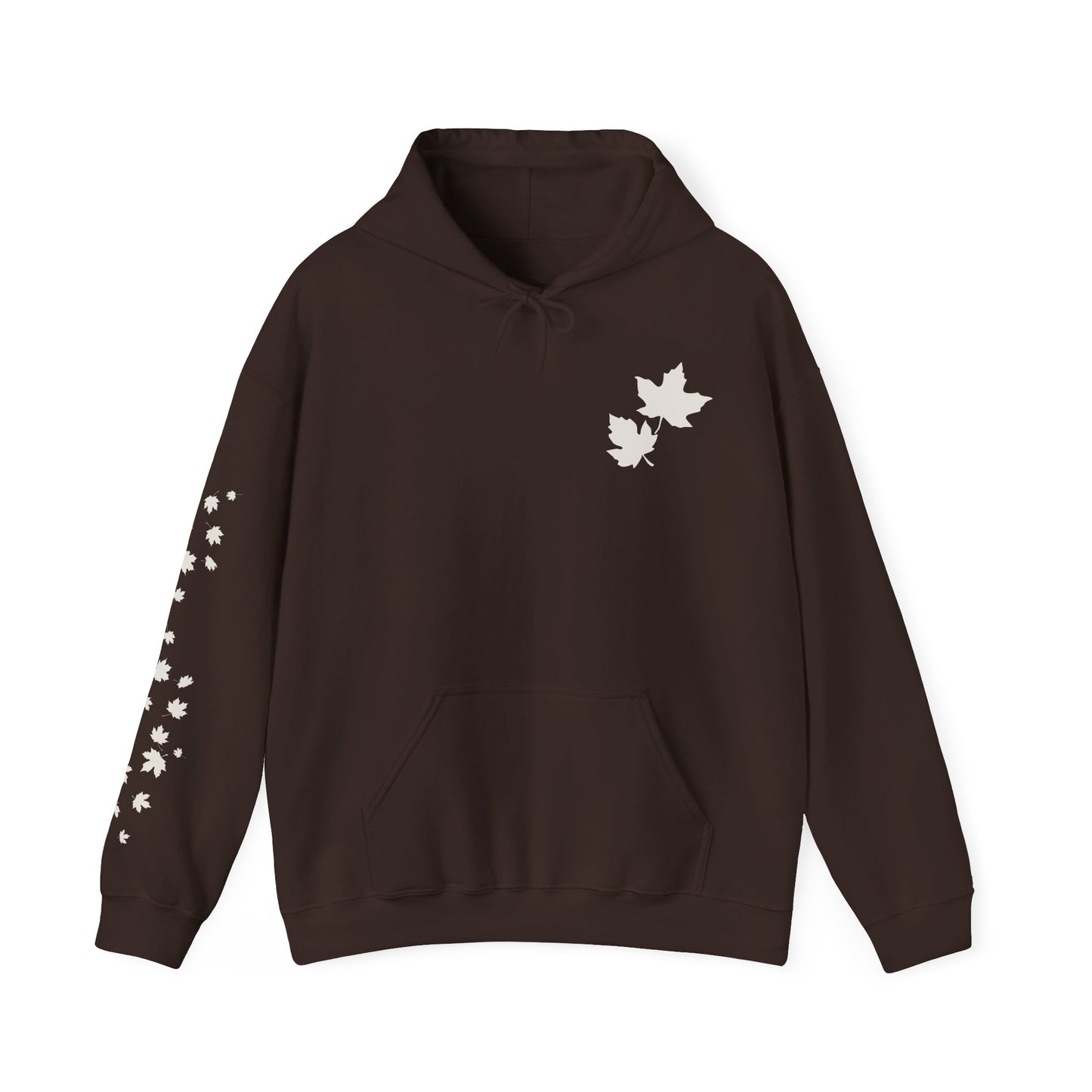 Falling Maple Leaves Nature Hoodie