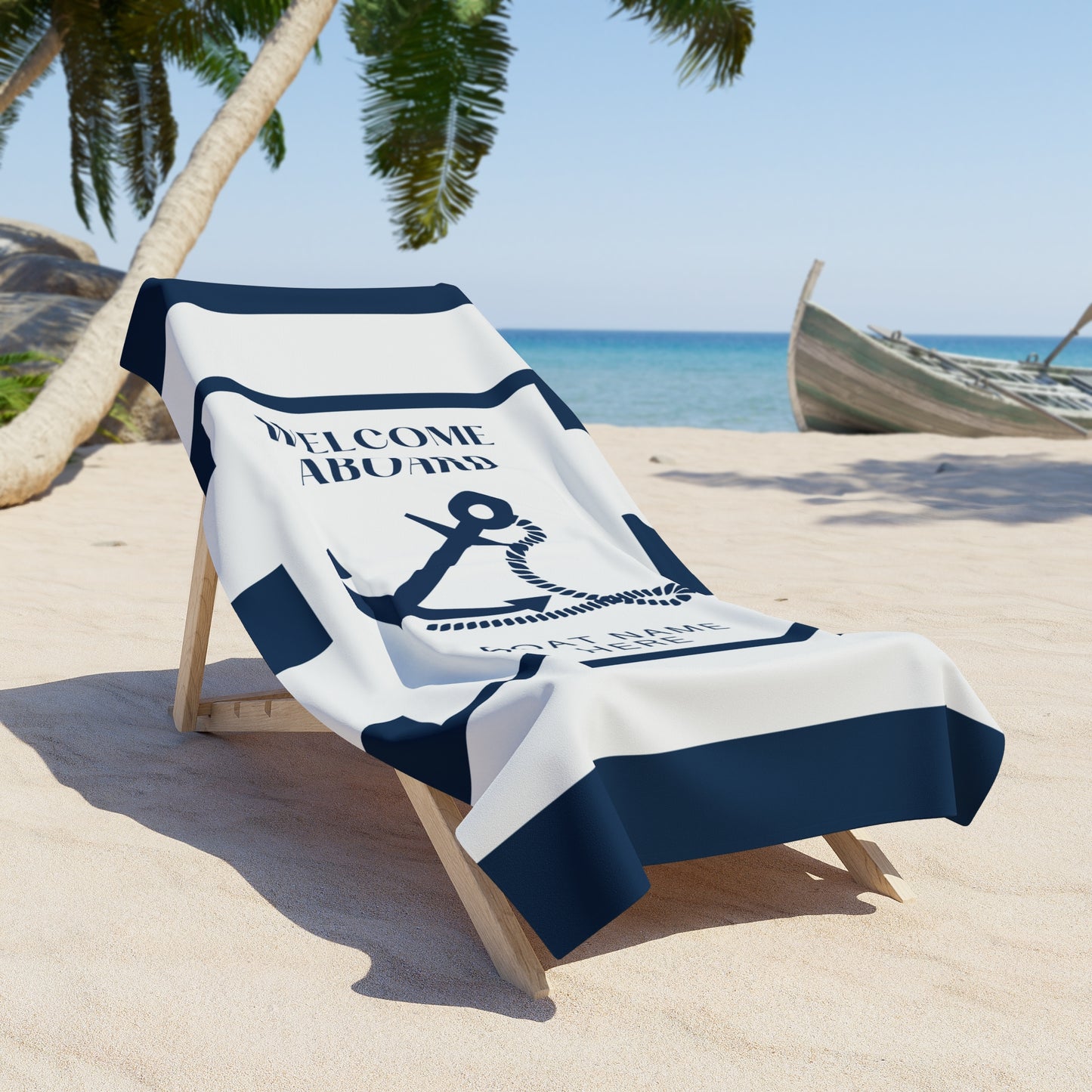 Custom Boat Towel