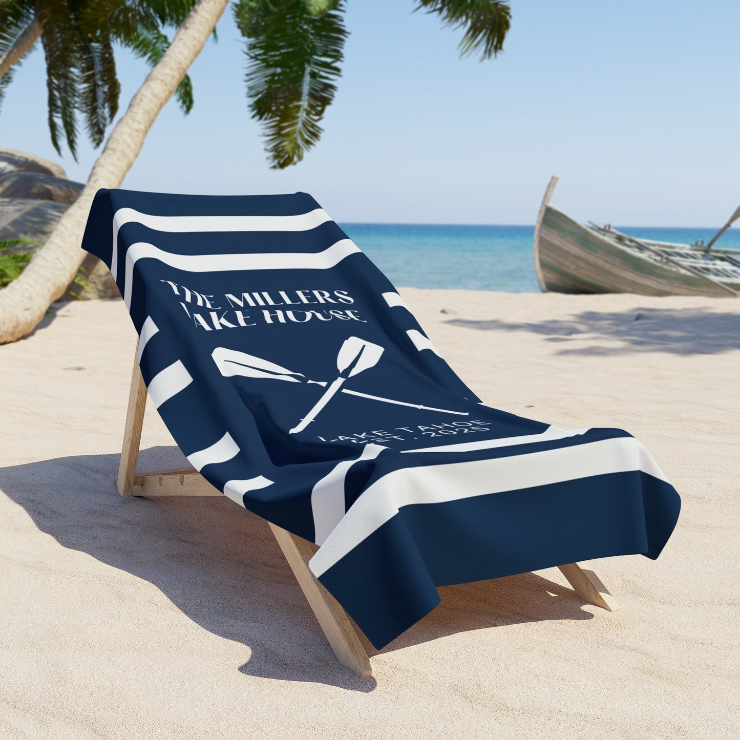 Custom Lake Towel
