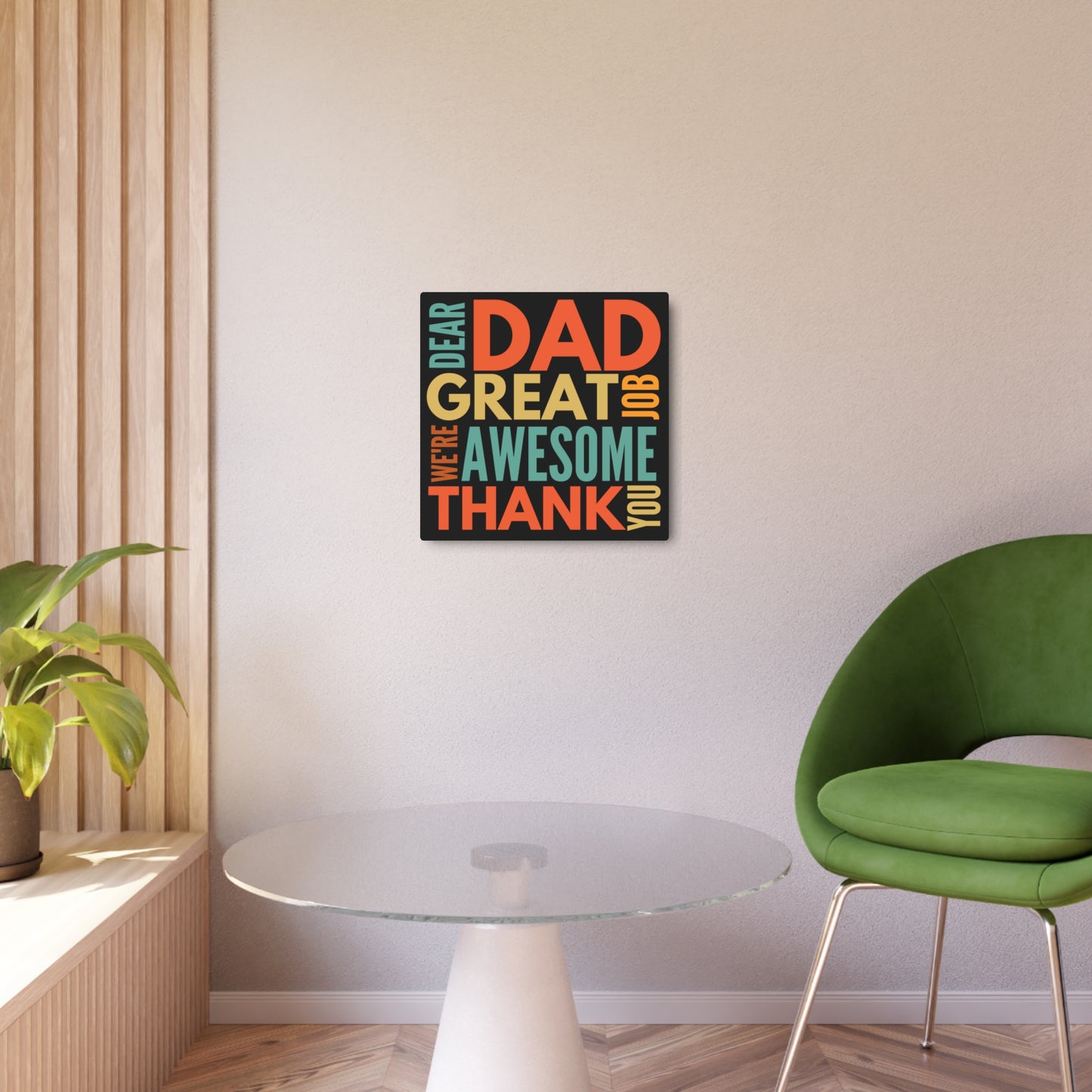 Metal Wall Art Dad Gift From Kids Funny Man Cave Sign Stepdad Gift Sarcastic Gift From Son Shop Sign Birthday Gift For Him From Daughter