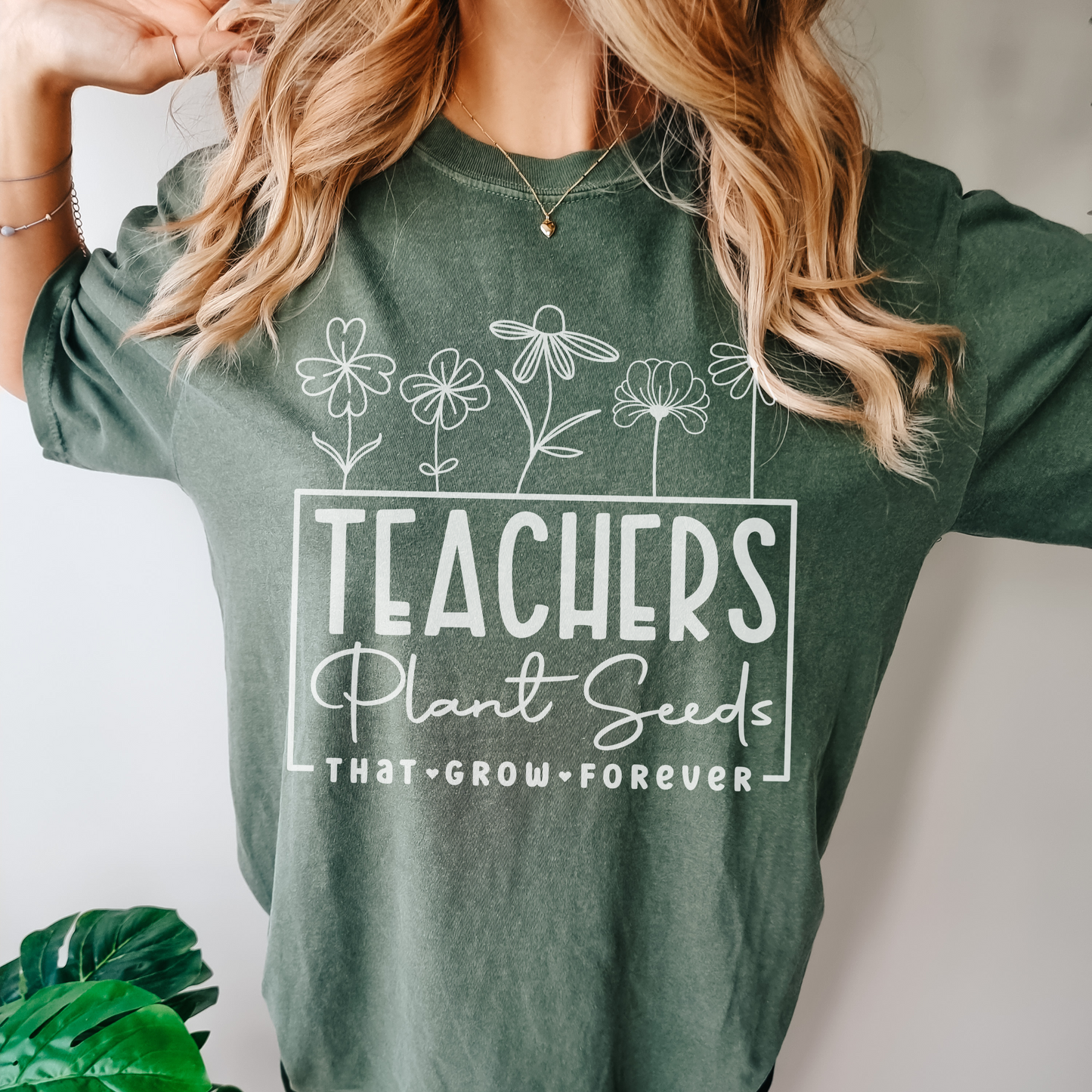 Comfort Colors Shirt Teach Love Inspire Teacher T Shirt Back to School Shirt For Teachers Gift For Student Teacher New Teacher Gift For Her