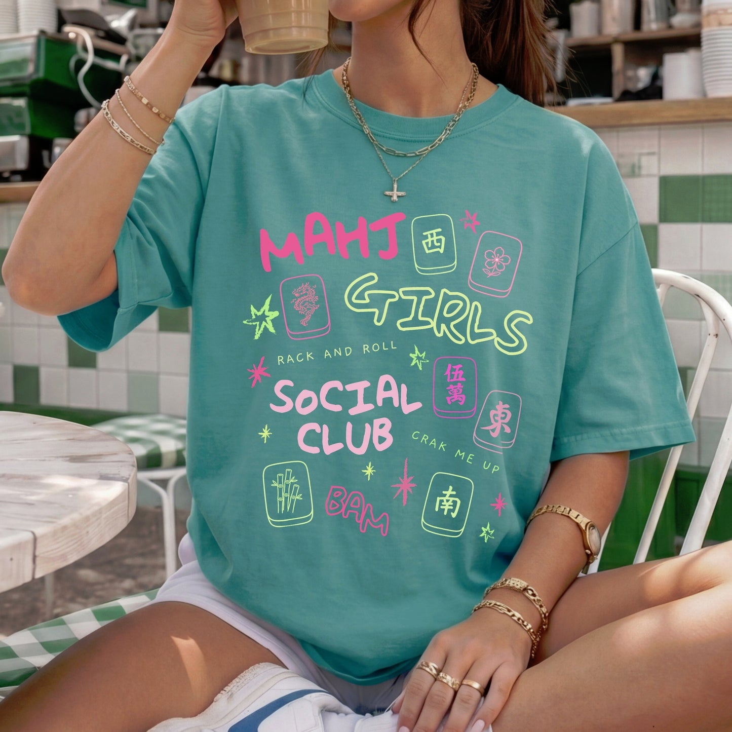 Mahj Girls Social Club Shirt
