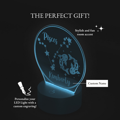 Personalized Pisces Light Pisces Gift Ideas