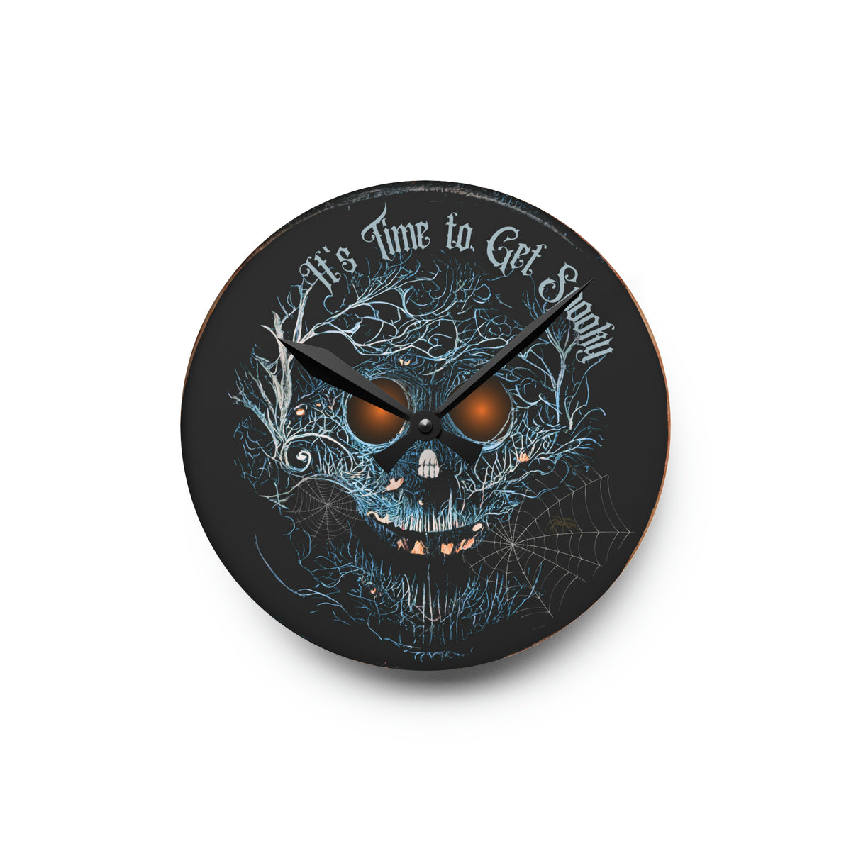 Spooky Halloween Hanging Wall Clock