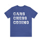 Car Shirt Chess T Shirt Coder Shirt Gift for Car Enthusiast Programmer Gift Ideas Chess Player Gift Unique Shirt Unisex Shirt Chess Gift