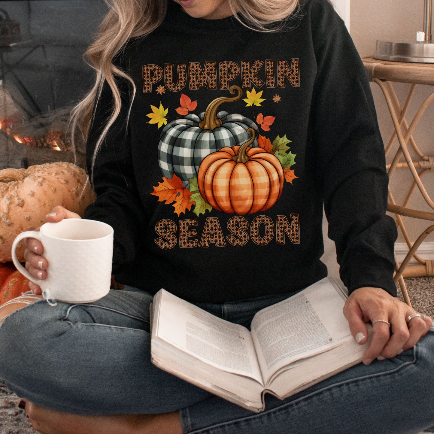 Flannel Pumpkin Season Fall Shirt Pumpkin Patch Shirt