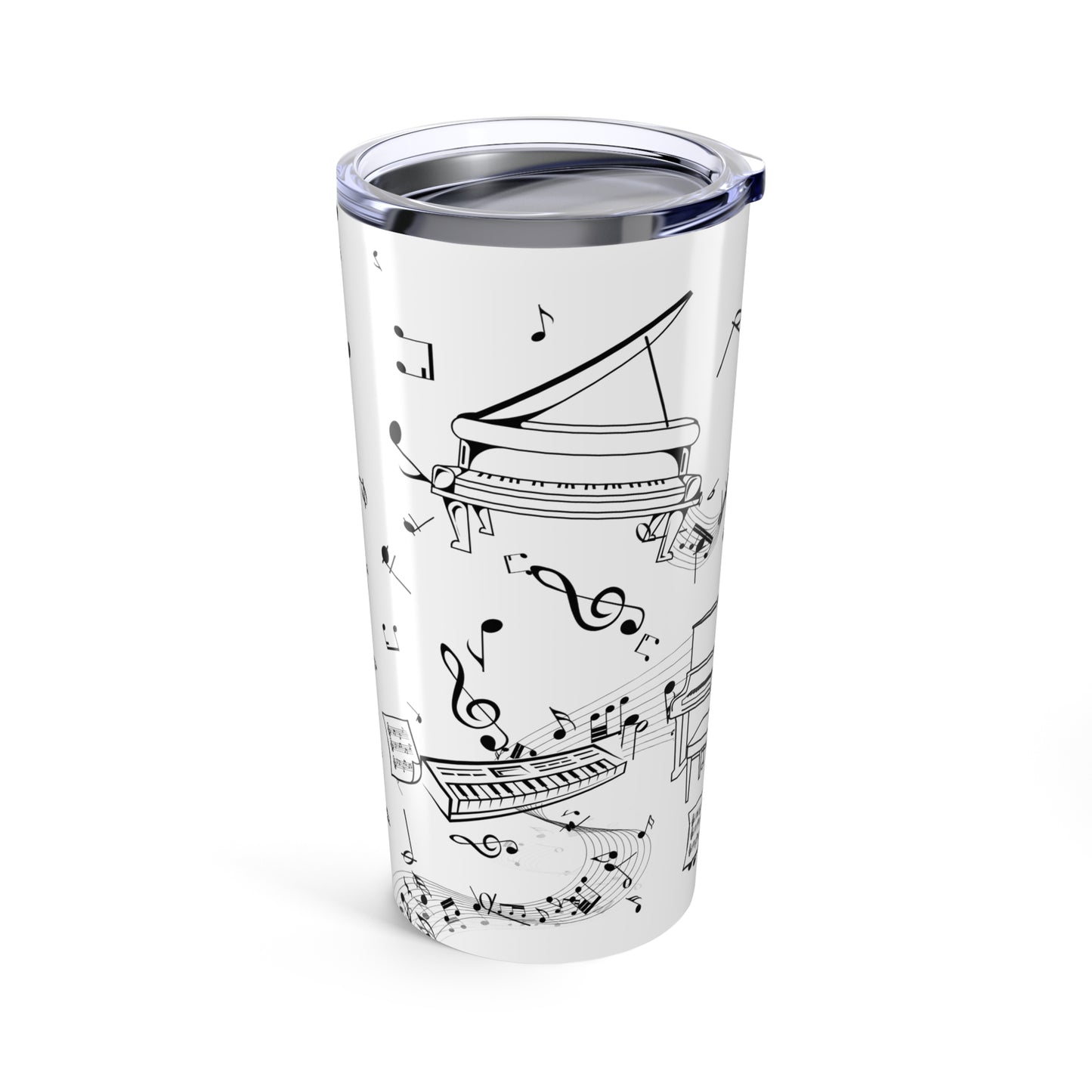 Personalized 20oz Piano Tumbler