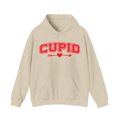 Cupid Valentine Shirt Retro Romantic Womens Hoodie