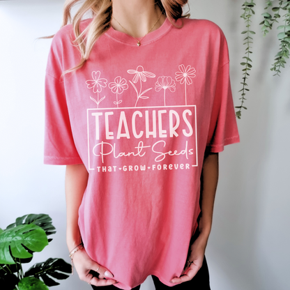 Comfort Colors Shirt Teach Love Inspire Teacher T Shirt Back to School Shirt For Teachers Gift For Student Teacher New Teacher Gift For Her