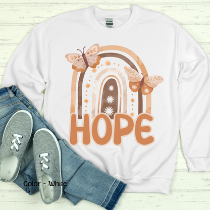 Boho Butterfly Sweatshirt Gift For Her Butterfly Pullover Gift For Daughter Butterfly Rainbow Sweatshirt Gift For Friend Boho Rainbow Shirt