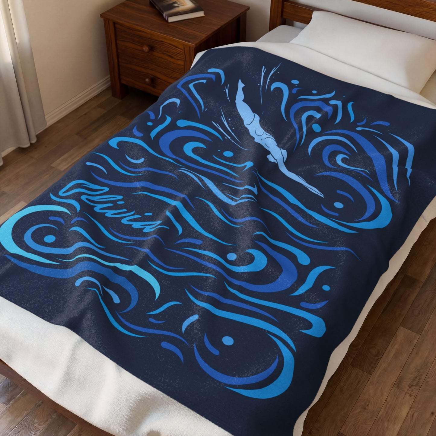 Personalized Swimmer Blanket