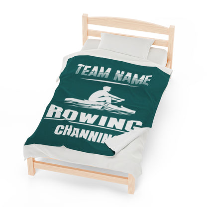 Personalized Rowing Blanket Gifts For Rowers