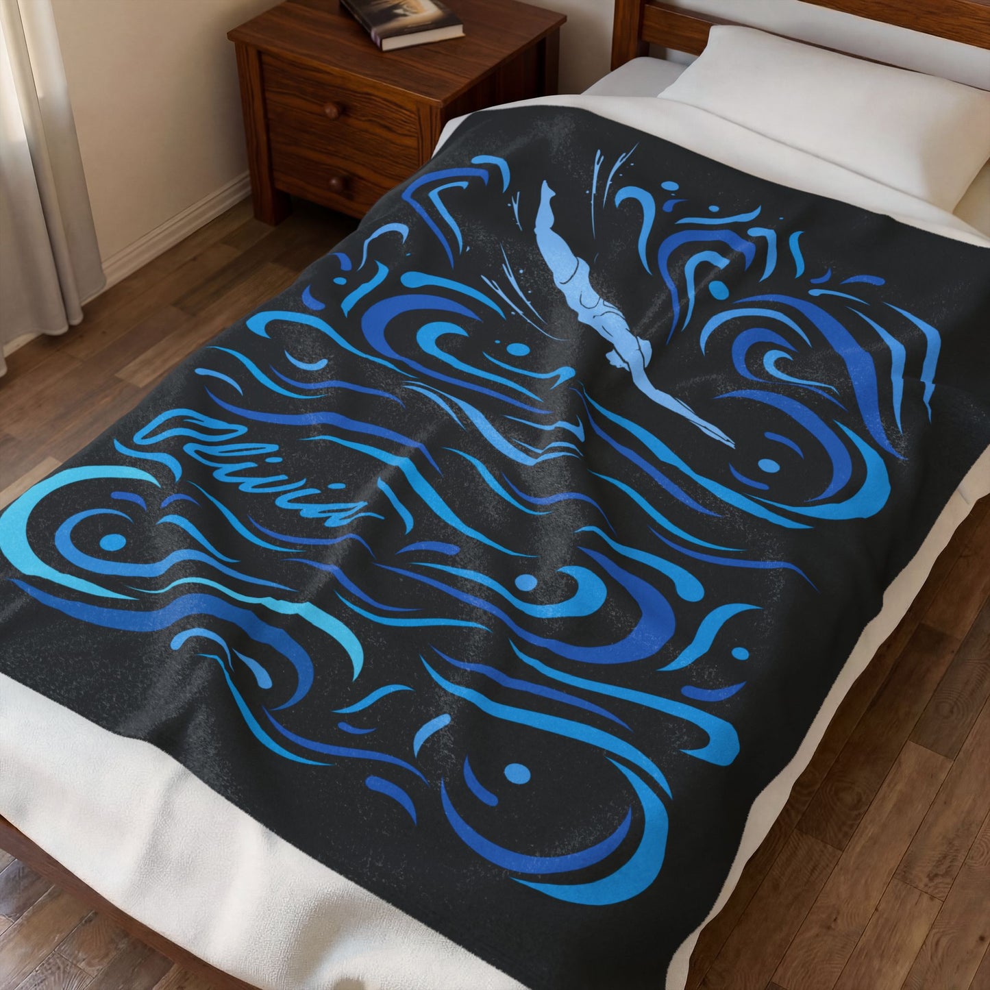 Personalized Swimmer Blanket