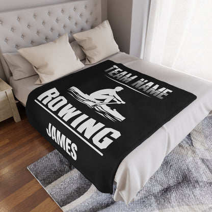 Personalized Rowing Blanket Gifts For Rowers