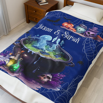 Personalized Halloween Blanket