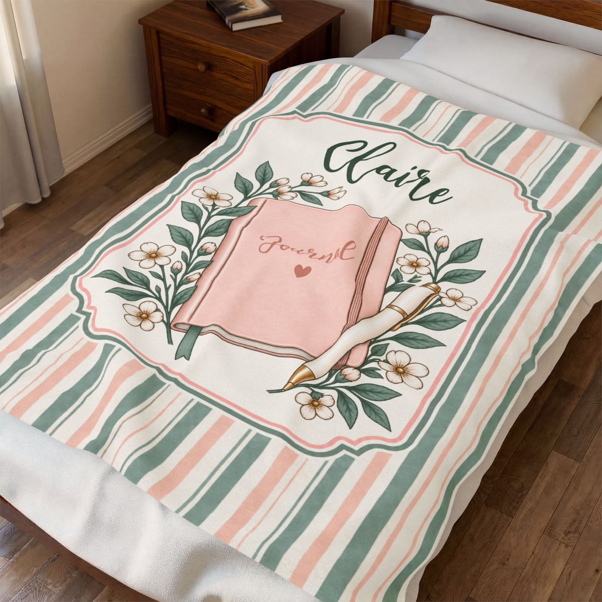 Personalized Journaling Blanket