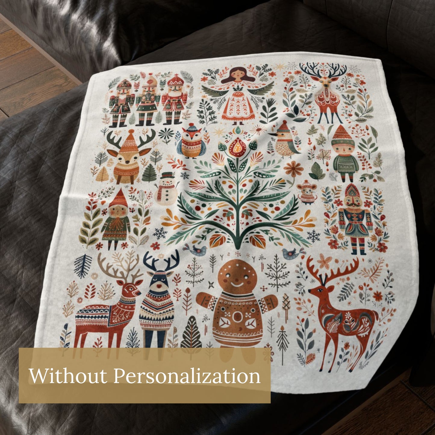 Scandinavian Christmas Blanket