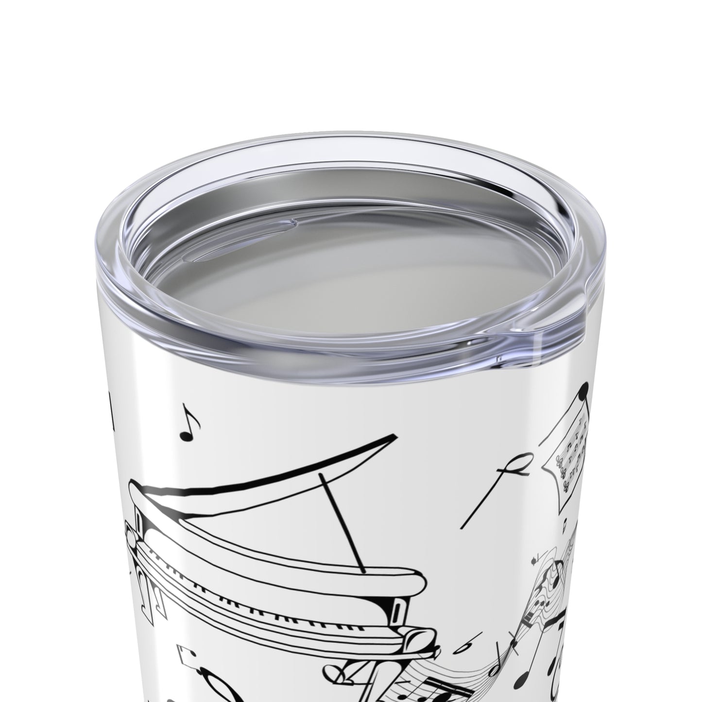Personalized 20oz Piano Tumbler