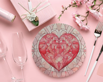 Bone China Dinner Plates Valentine Plates