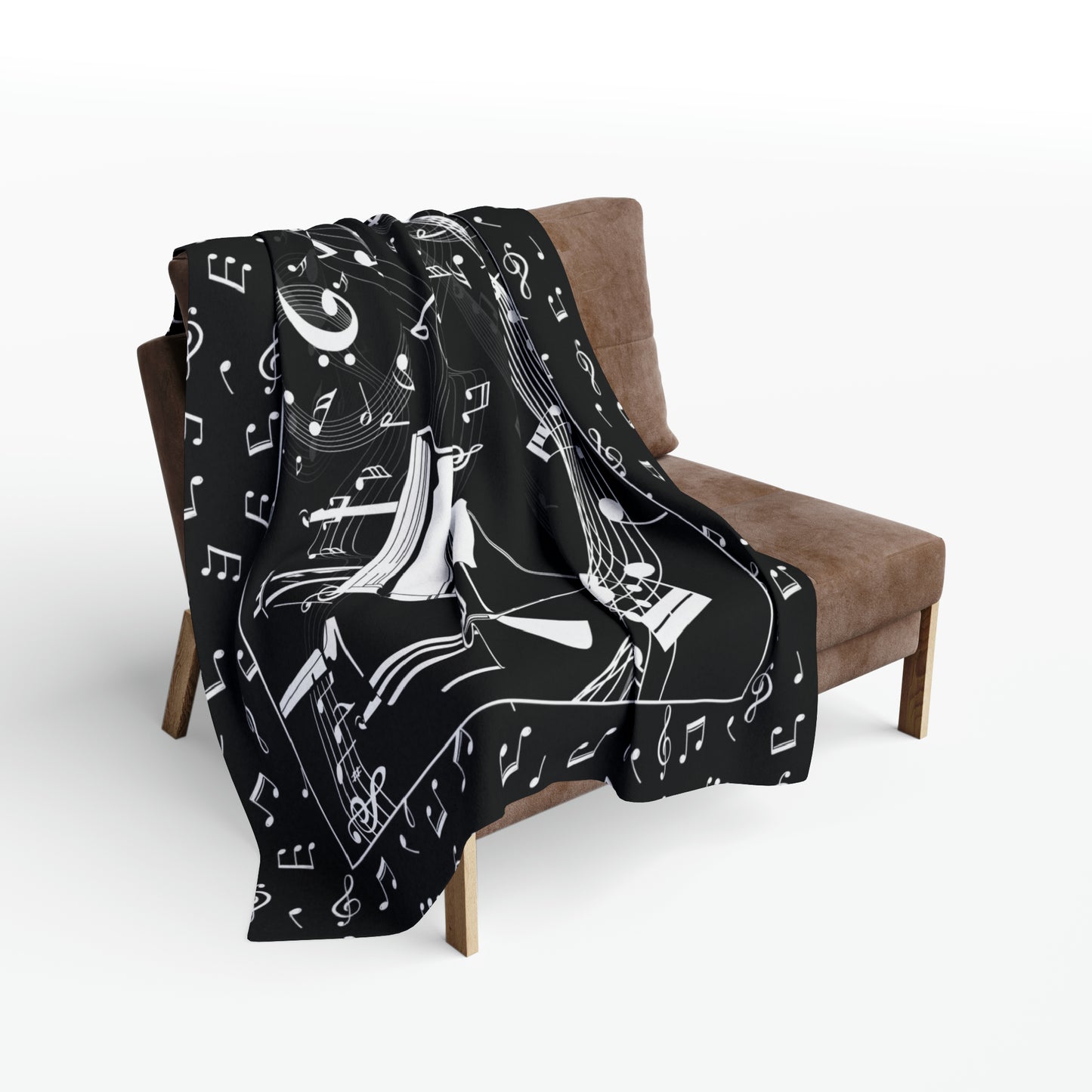 Personalized Piano Blanket Custom Blanket Pianist Gift