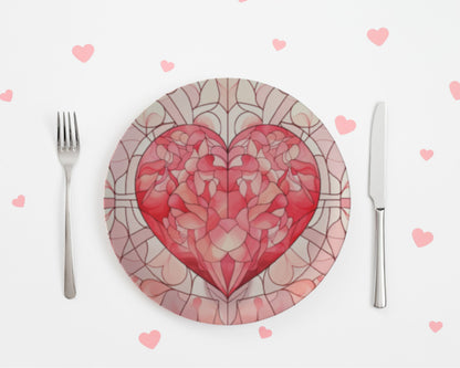 Bone China Dinner Plates Valentine Plates