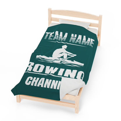 Personalized Rowing Blanket Gifts For Rowers