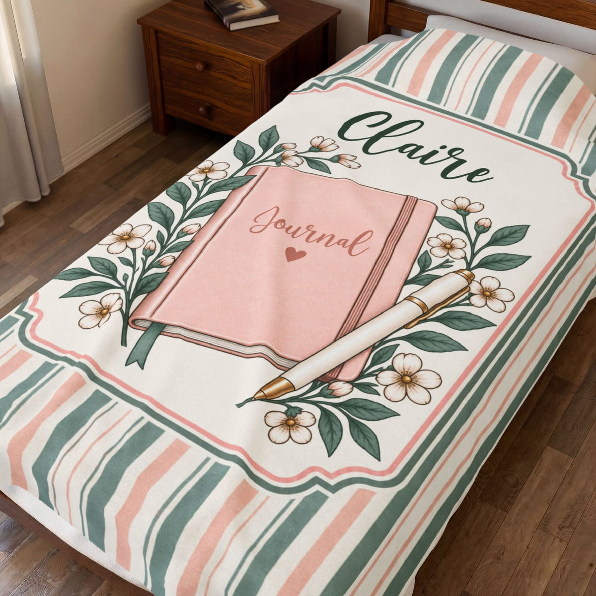 Personalized Journaling Blanket