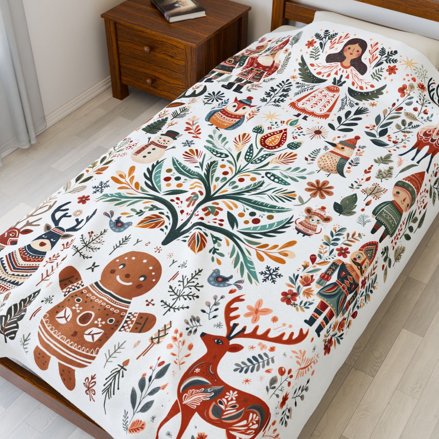 Scandinavian Christmas Blanket