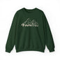 Mountain Sweatshirt Nature Lover Gift, Warm Cozy Sweatshirt Outdoorsman Gift Hiking Sweatshirt Minimalist Sweatshirt Outdoor Sweatshirt