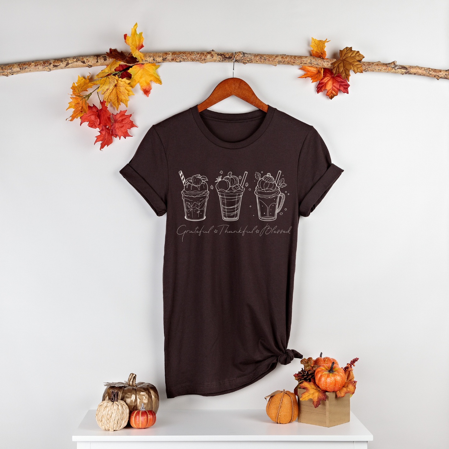 Inspirational Pumpkin Spice Shirt Pumpkin Spice Latte T-Shirt