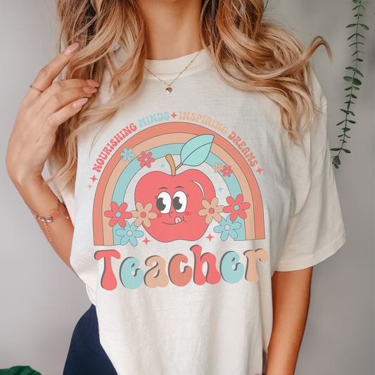 Nourishing Minds, Inspiring Dreams Teacher Shirt