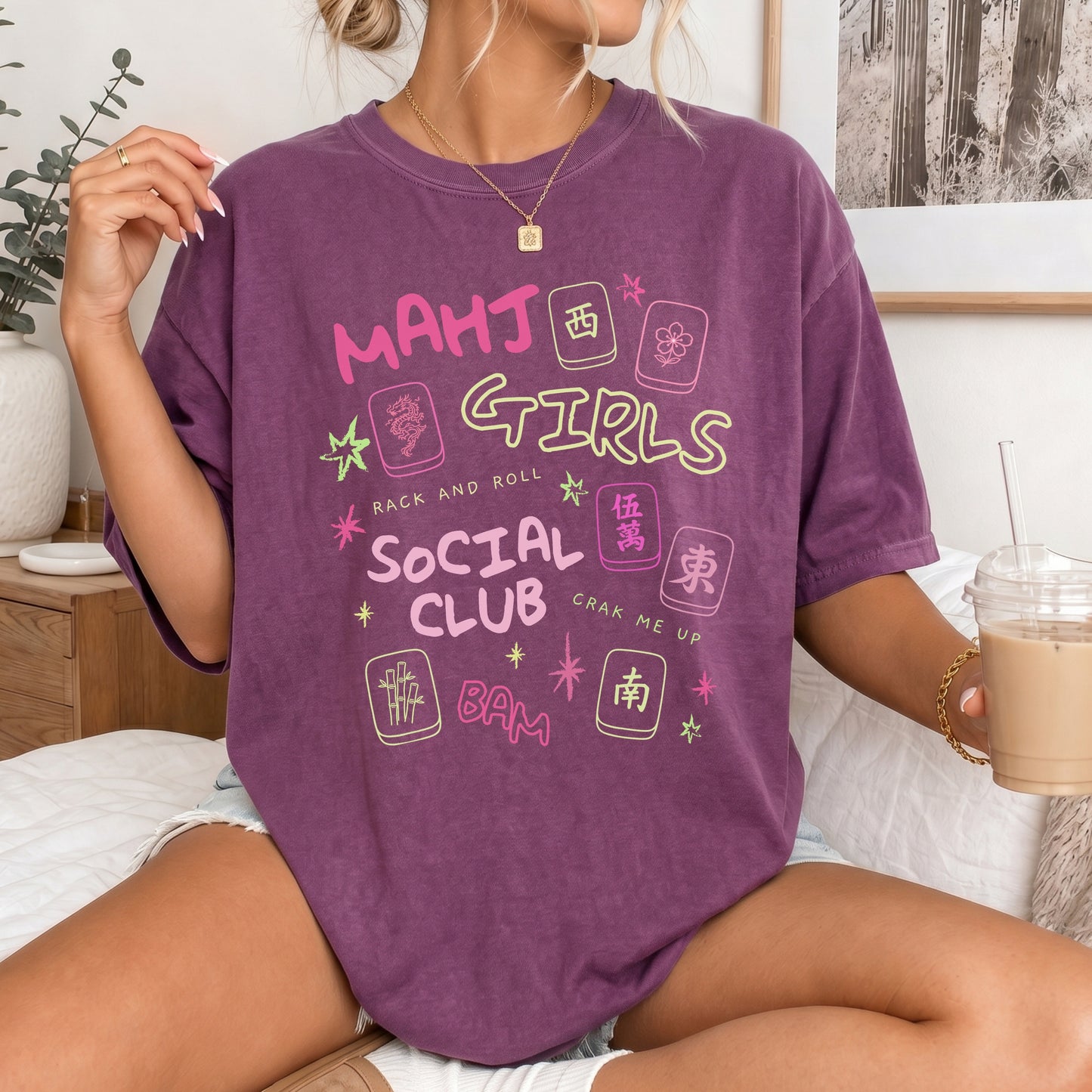 Mahj Girls Social Club Shirt