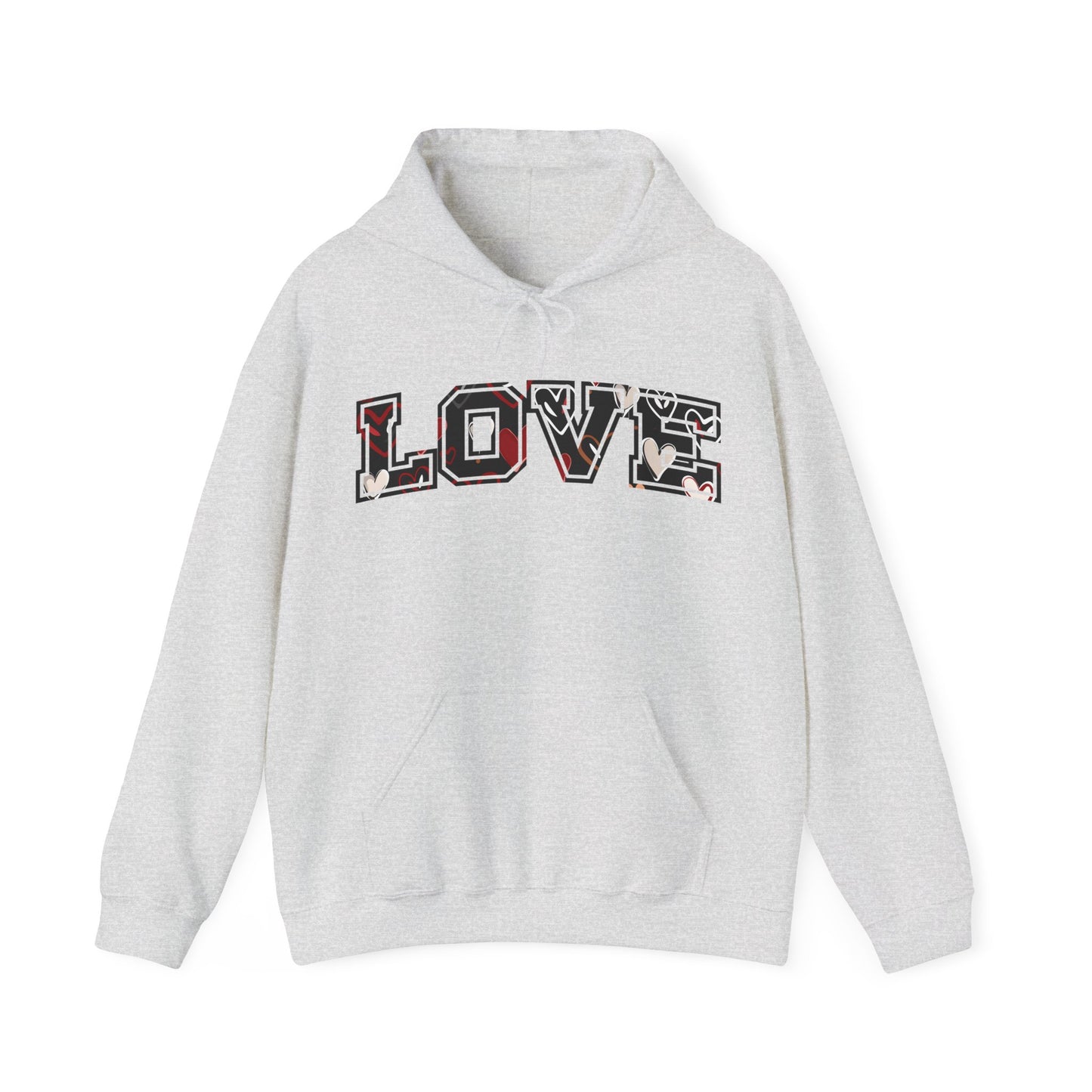 Retro Romantic Love Hooded Sweatshirt Gift For Her