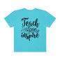 Comfort Colors Shirt Teach Love Inspire Teacher T Shirt Back to School Shirt For Teachers Gift For Student Teacher New Teacher Gift For Her