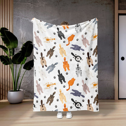 Funny Cat Blanket Gifts For Cat Lovers