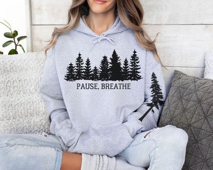 Forest Sweatshirt Nature Lover Gift Hooded Sweatshirt