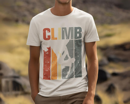 Rock Climbing Shirt Mountaineering Gift