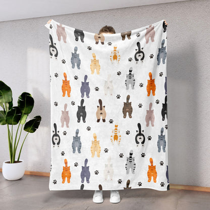 Funny Cat Blanket Gifts For Cat Lovers