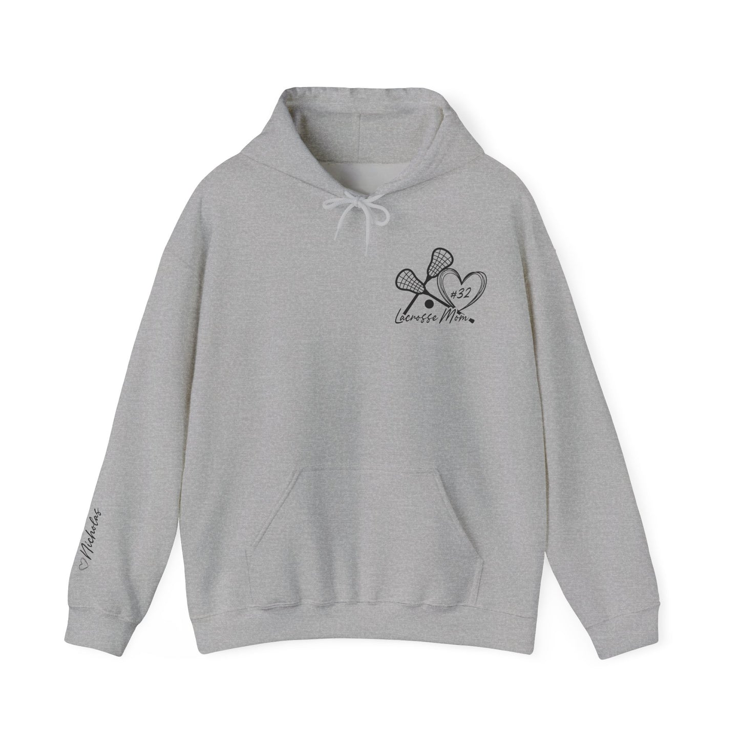 Personalized Lacrosse Hoodie