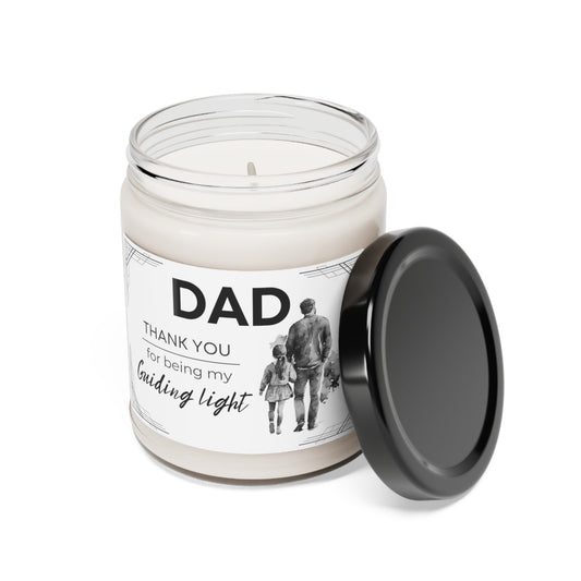 Dad Gift From Daughter Sentimental Gift Dad Candle Dad Gift from Kids Step Dad Gift Scented Soy Candle For Fathers