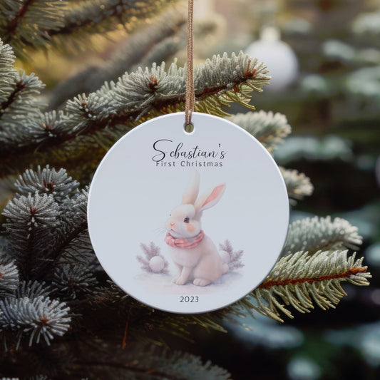 Personalized Baby First Christmas Ornament